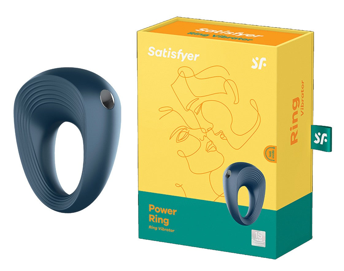 SATISFYER Power Ring Vibrator dark blue - Produktansicht 1