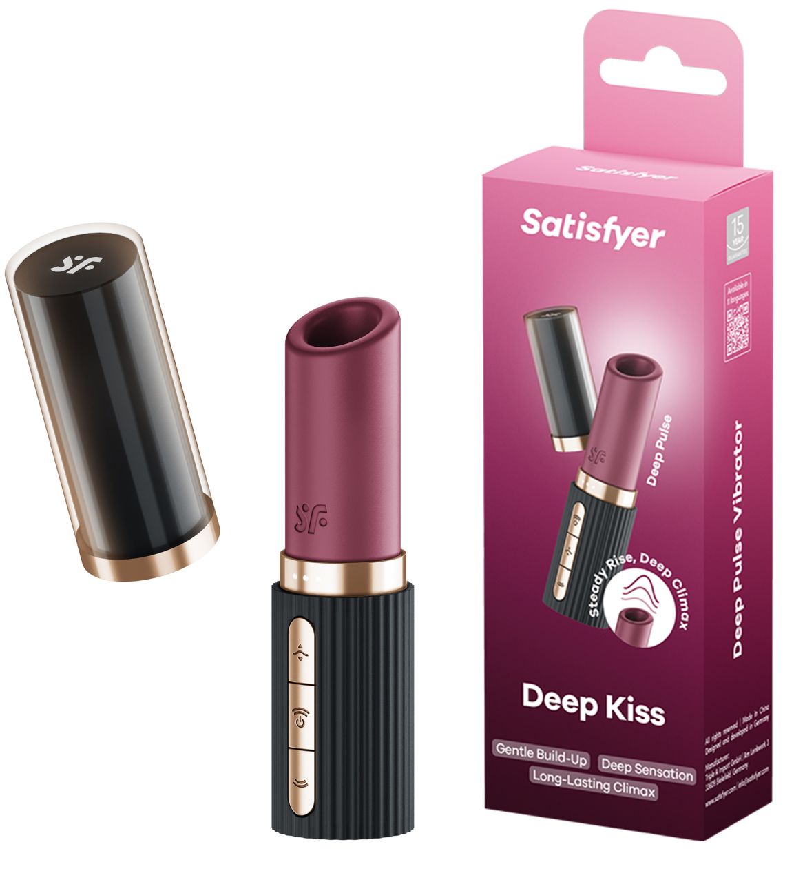 SATISFYER Deep Kiss black - Produktansicht 1