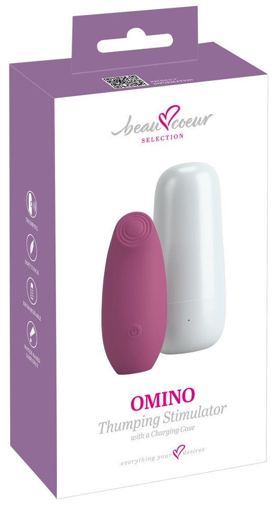 beau coeur OMINO Thumping Stimulator mit mobilem Ladecase in der Originalverpackung
