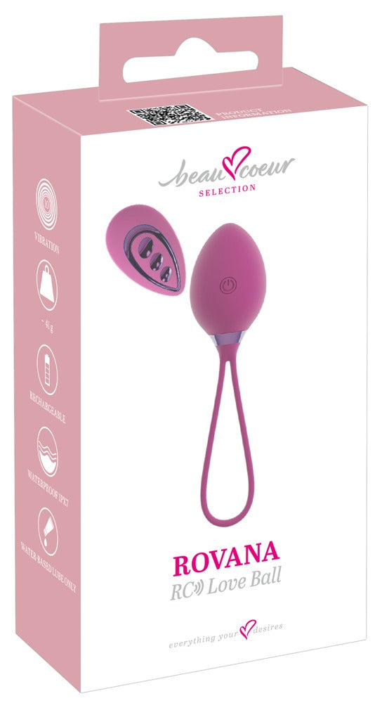 beau coeur ROVANA RC Love Ball in Lila in der Originalverpackung mit Fernbedienung