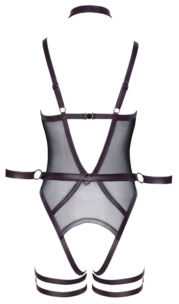 Technische Rückenansicht des Cottelli BONDAGE Body ouvert