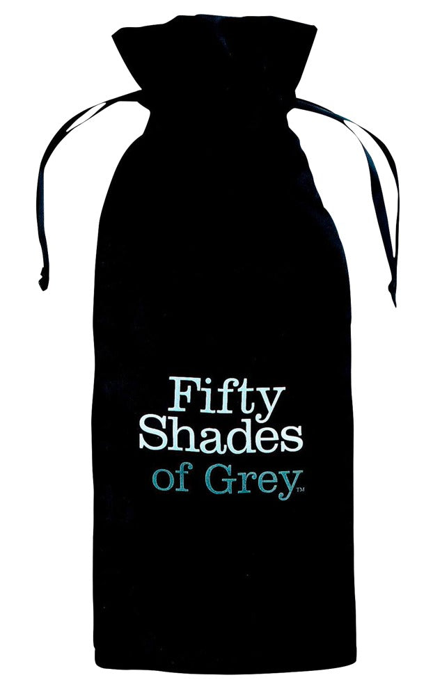 Schwarzer Satin-Aufbewahrungsbeutel aus der Fifty Shades of Grey Collection
