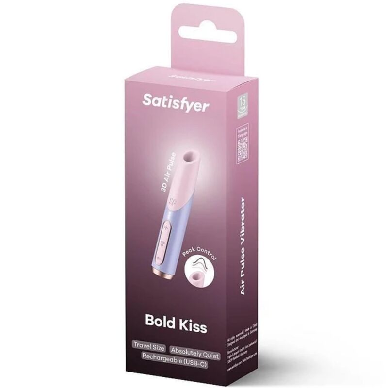 BOLD KISS WAVE KLITORIS-STIMULATOR ROSA / VIOLETT - Produktansicht 2