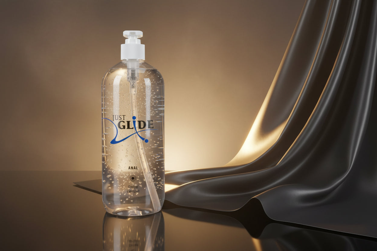 Just Glide Anal Gleitgel 1000 ml wasserbasiert pH-optimiert latexkondomsicher