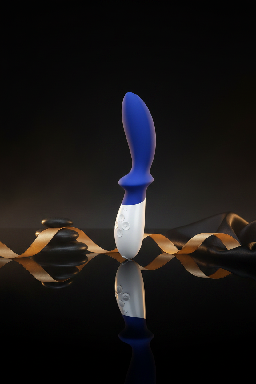 LELO LOKI Prostatamassagegerät in Blau mit ergonomischem Premium Design