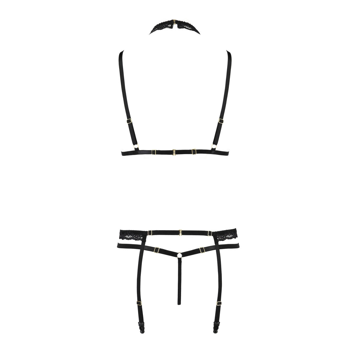 Passion PE Shelly 3pcs set black - Produktansicht 4