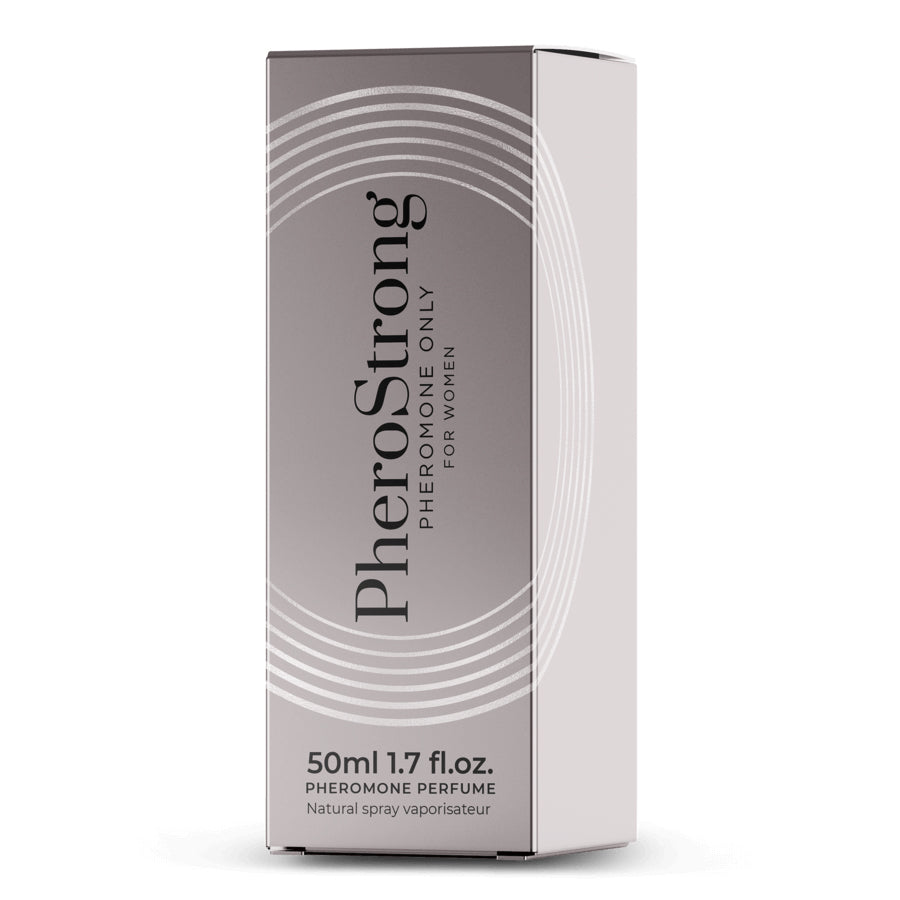 PheroStrong Pheromone Parfum Only for Women 50ml Verpackung in minimalistischem Design