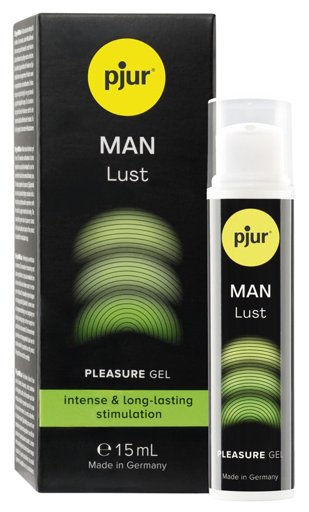 pjur MAN Lust wasserbasiertes Stimulationsgel für Männer mit prickelndem Effekt und pflegender Wirkung
