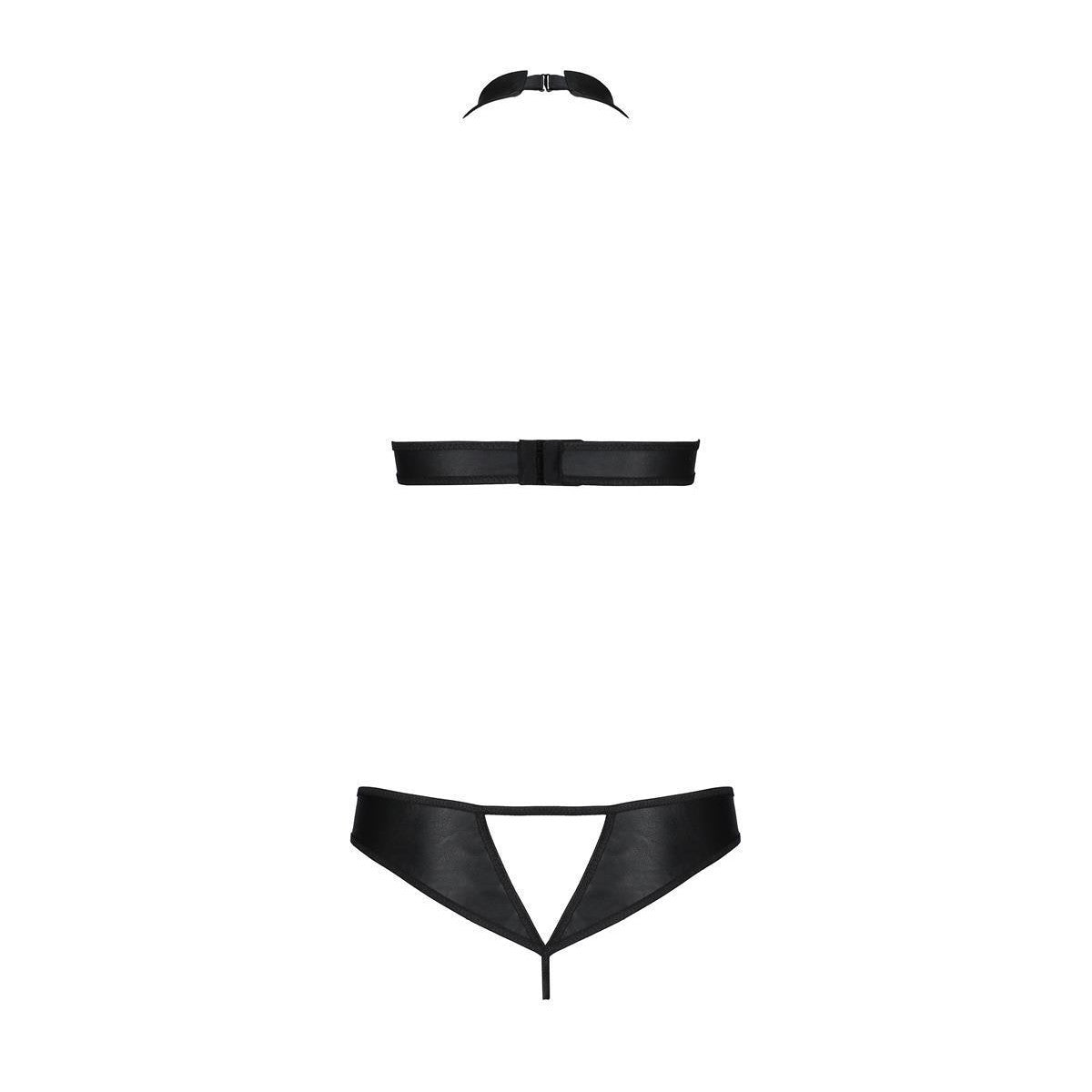 Passion PS Malwia Size Plus 2pcs set with open bra black - Produktansicht 4