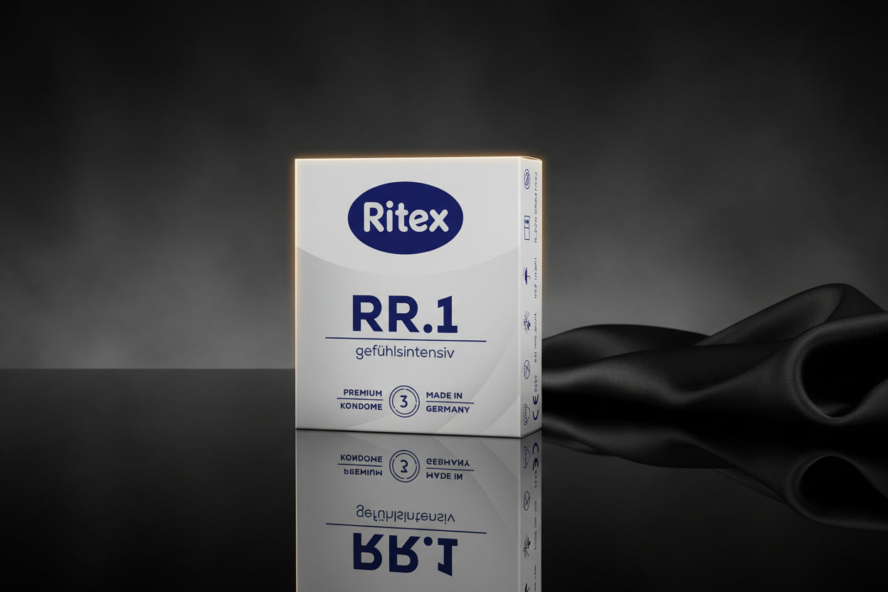 Ritex RR.1 gefühlsintensive Kondome 3er Packung, hauchzart und transparent