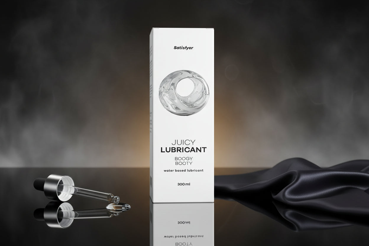 Satisfyer Juicy Lubricant Boogy Booty 300 ml wasserbasiertes Gleitgel für sanfte Intimität