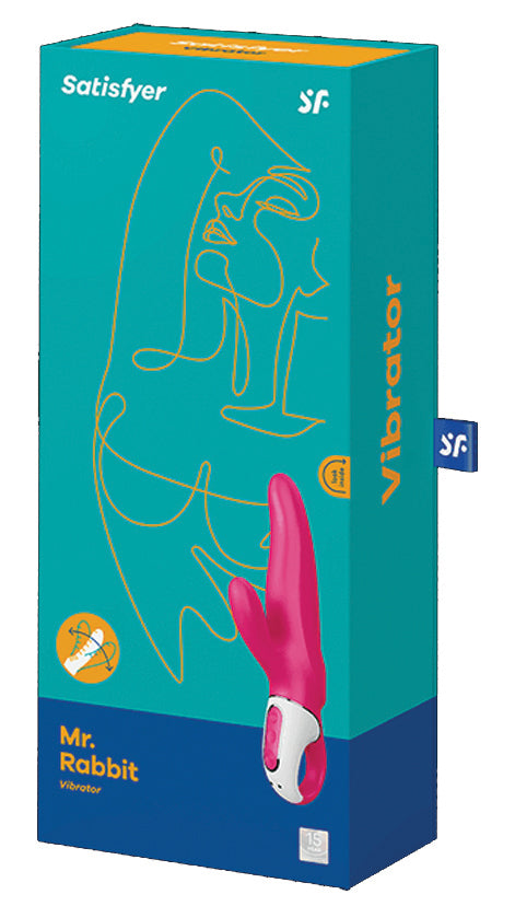 Originalverpackung des Satisfyer Mr. Rabbit Rabbit-Vibrators in Vorderansicht
