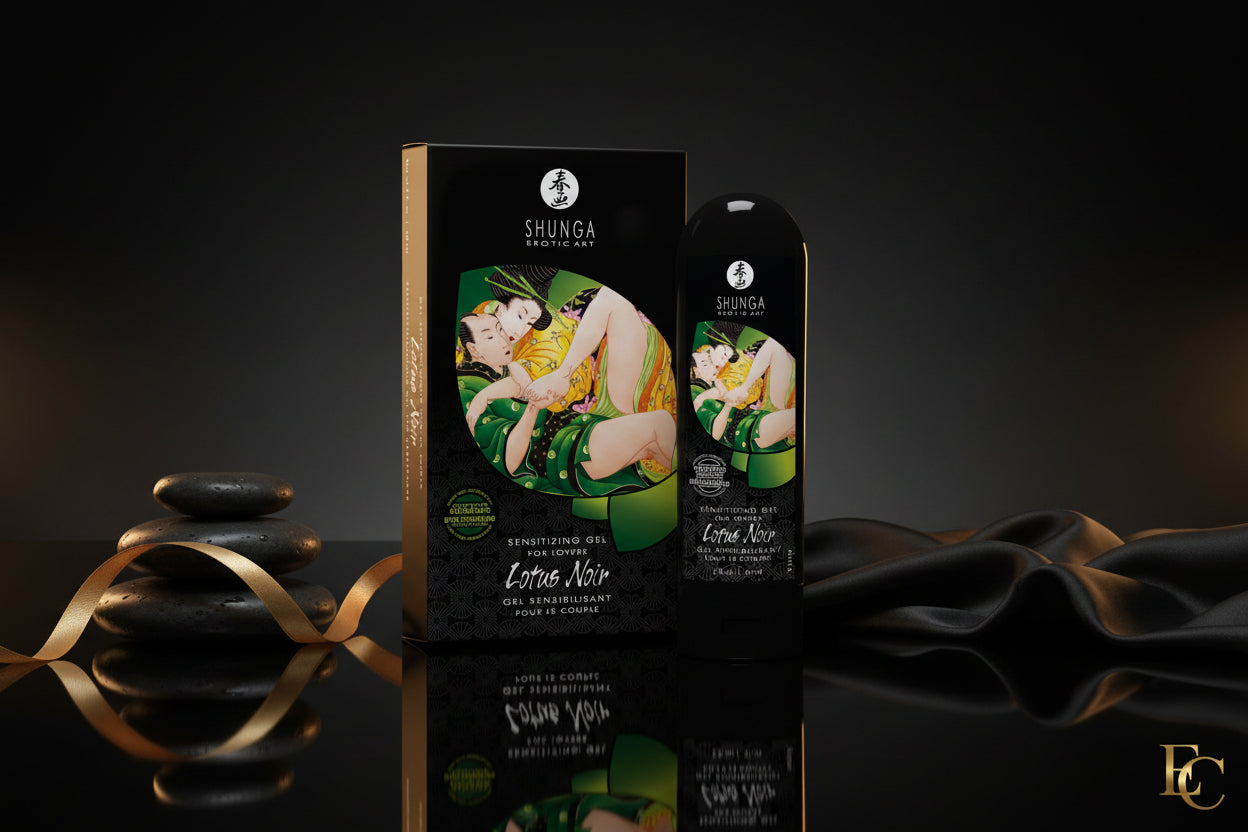 SHUNGA Lotus Noir Sensitizing Cream 60ml – wasserbasierte Sensibilisierungscreme für intensivere Empfindungen und sanfte intime Wellness