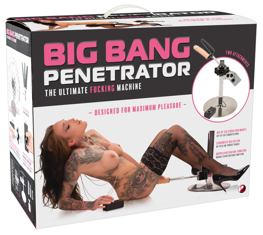 Produktverpackung des You2Toys Big Bang Penetrator
