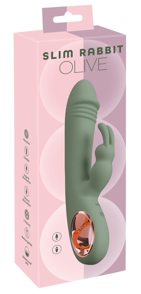 You2Toys Slim Rabbit Olive Verpackung Produktübersicht