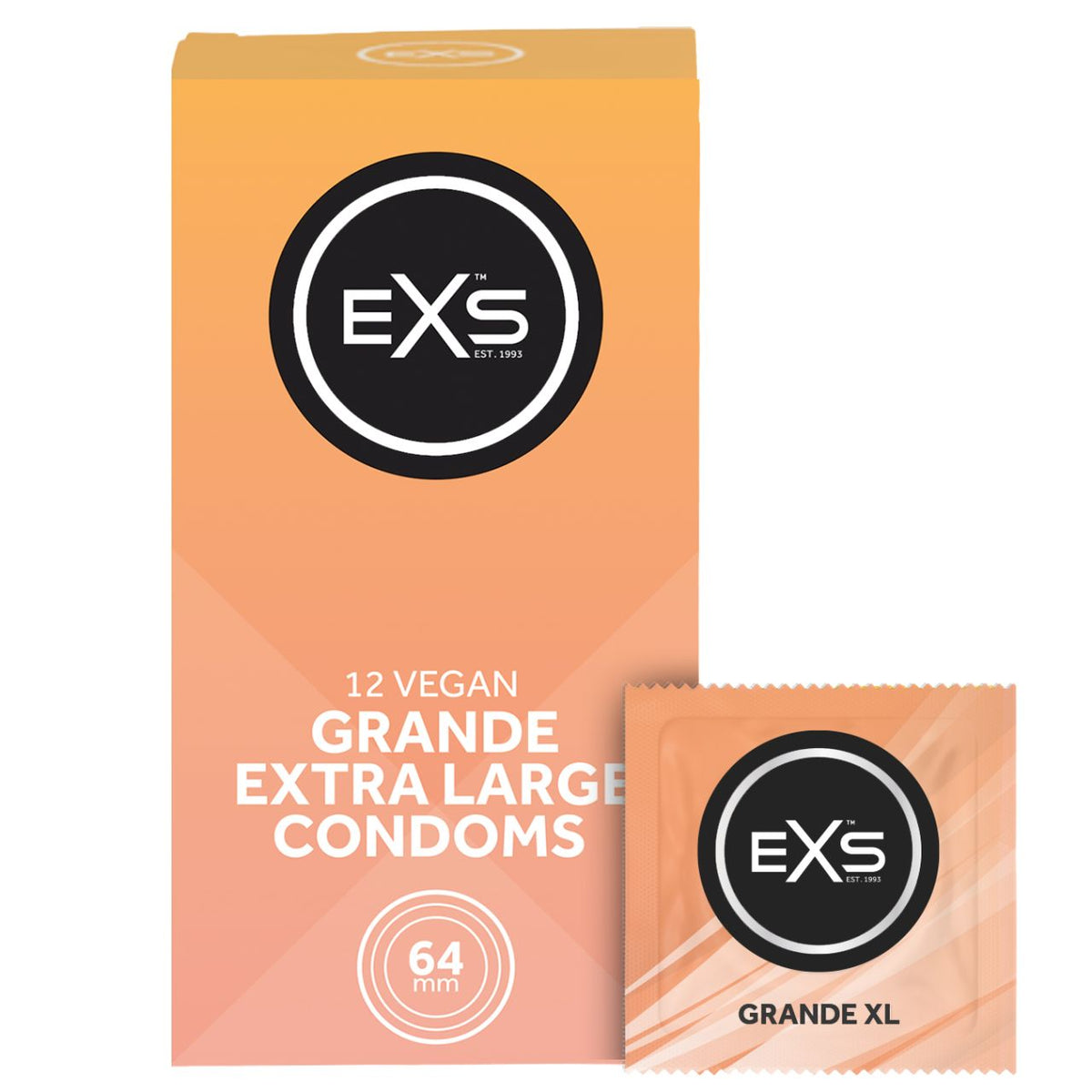 EXS Grande 64mm condoms ( pcs) - Produktansicht 1