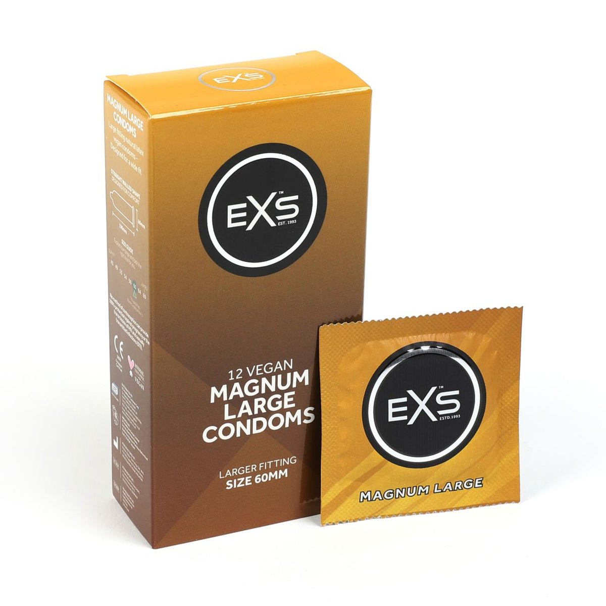 EXS Magnum 60mm condoms ( pcs) - Produktansicht 1