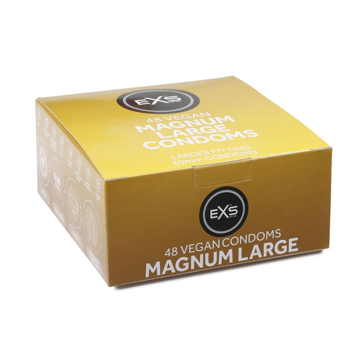 EXS Magnum 60mm condoms ( pcs) - Produktansicht 2