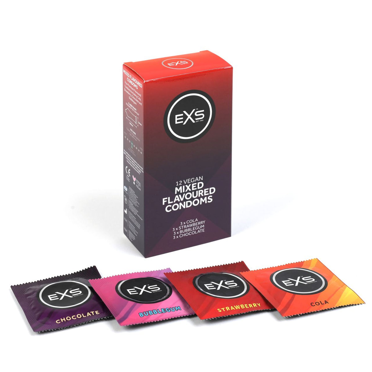 EXS Mixed Flavoured condoms ( pcs) - Produktansicht 1