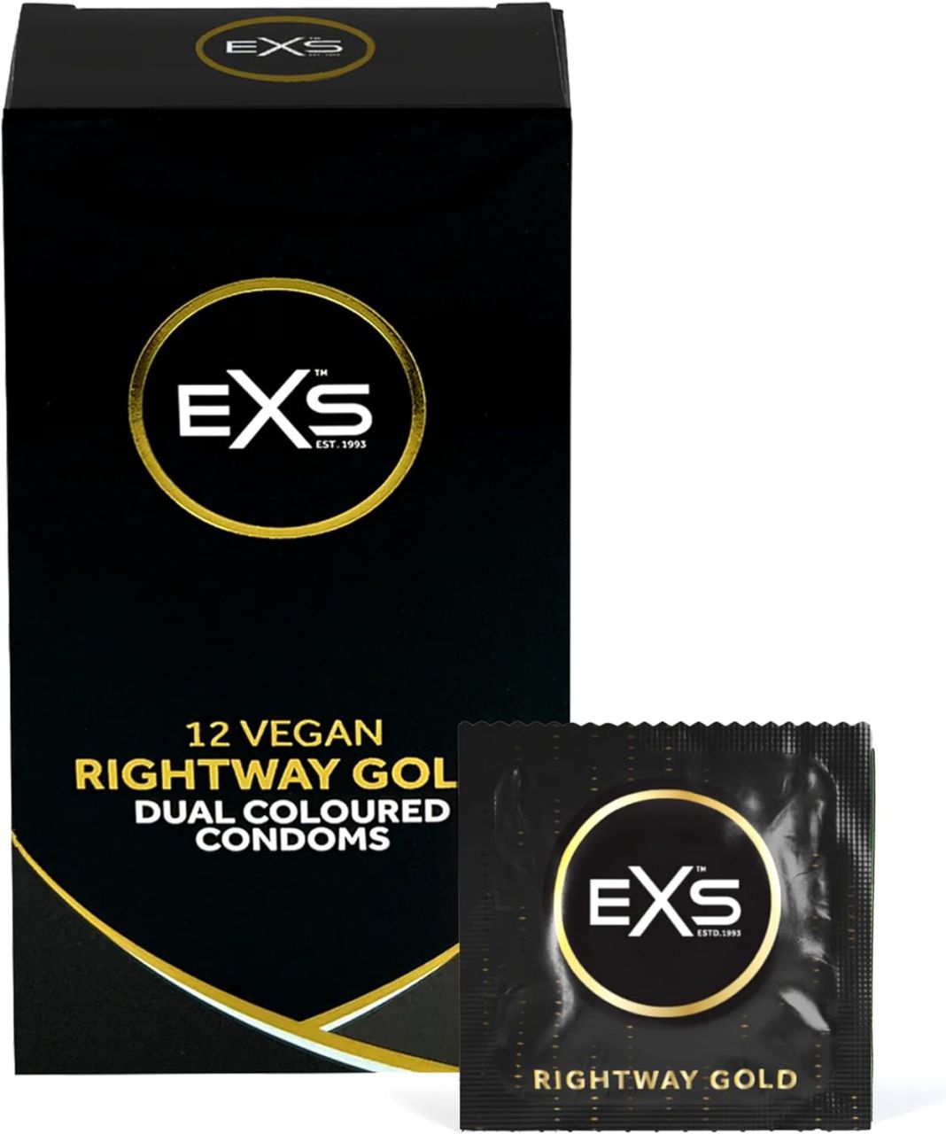 EXS Right Way Gold condoms ( pcs) - Produktansicht 1