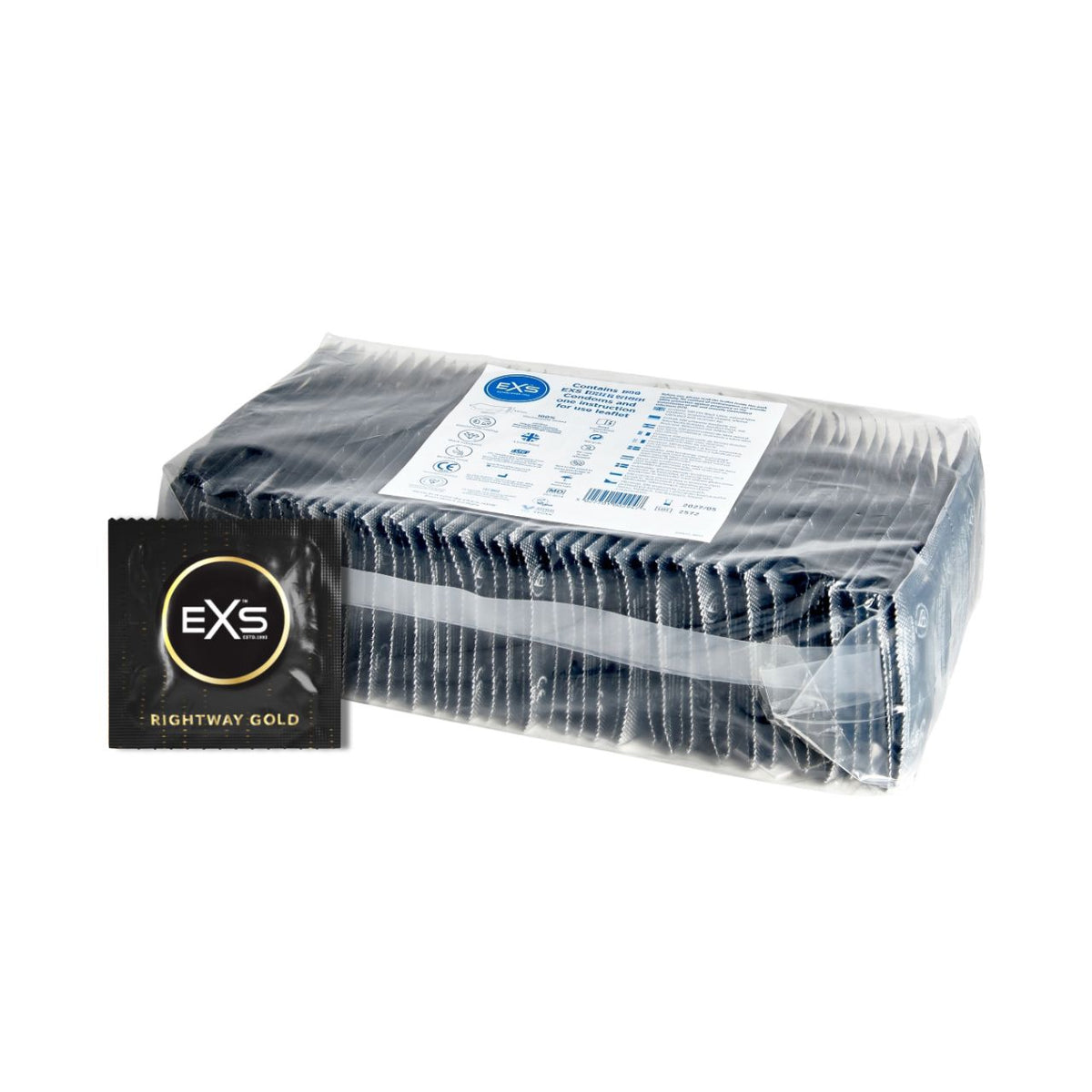 EXS Right Way Gold condoms ( pcs) - Produktansicht 2