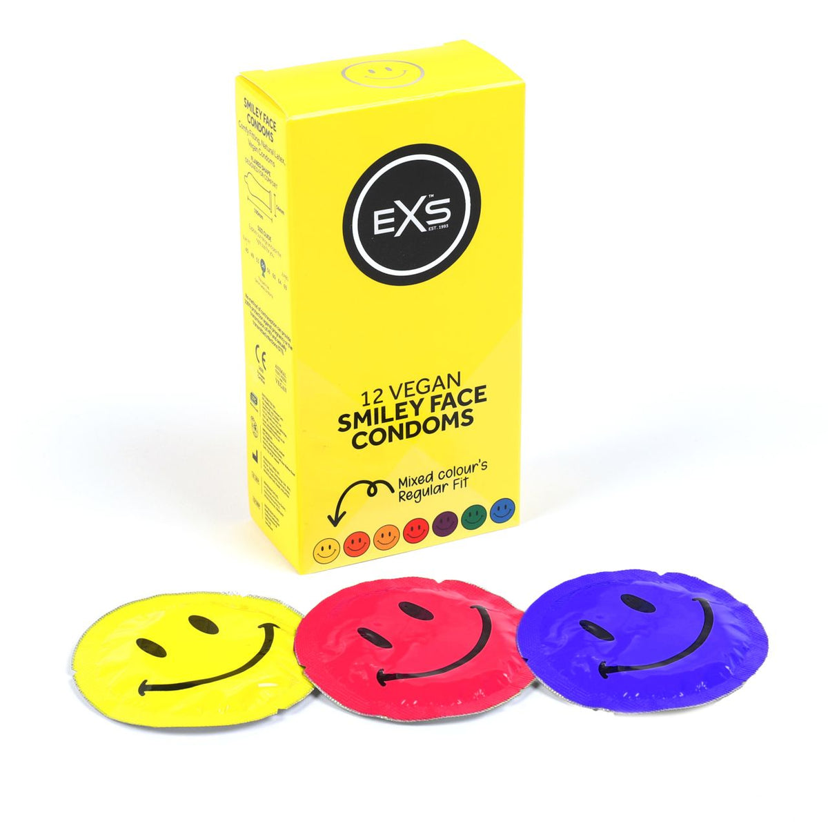 EXS Circular Smiley Face condoms ( pcs) - Produktansicht 1