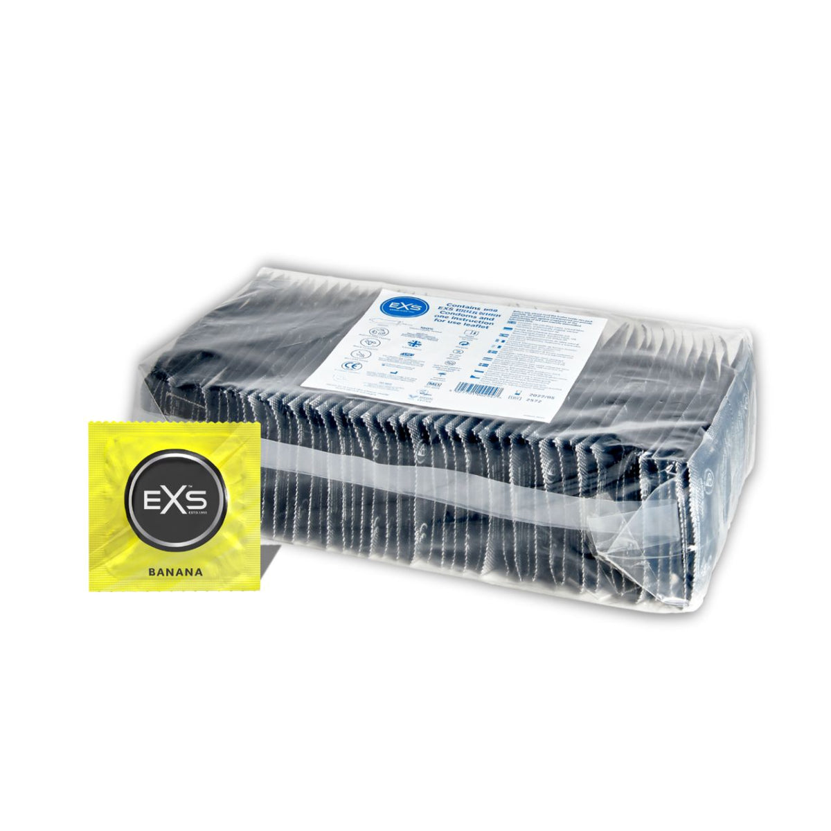 EXS Banana Flavoured condoms (100pcs) - Produktansicht 1