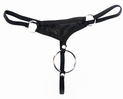 Svenjoyment String mit abknöpfbarem Penisring - Produktansicht 1