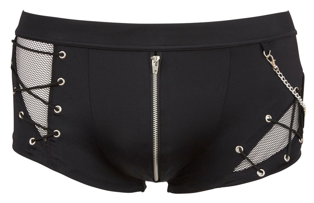 Svenjoyment Pants mit Fishnet & Schnürungen - Produktansicht 1