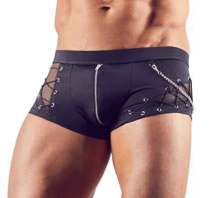 Svenjoyment Pants mit Fishnet & Schnürungen - Produktansicht 2