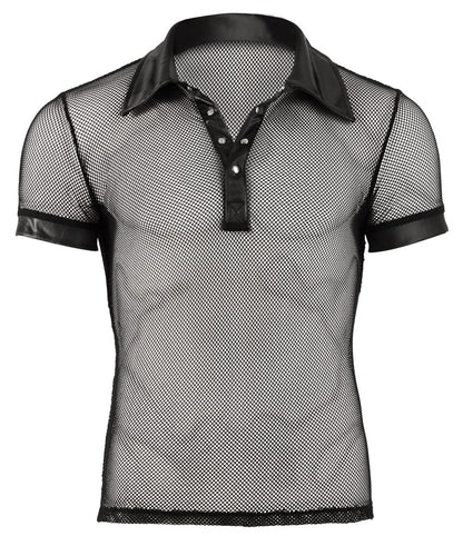 Svenjoyment Polo-Shirt Netz & Wetlook - Produktansicht 1