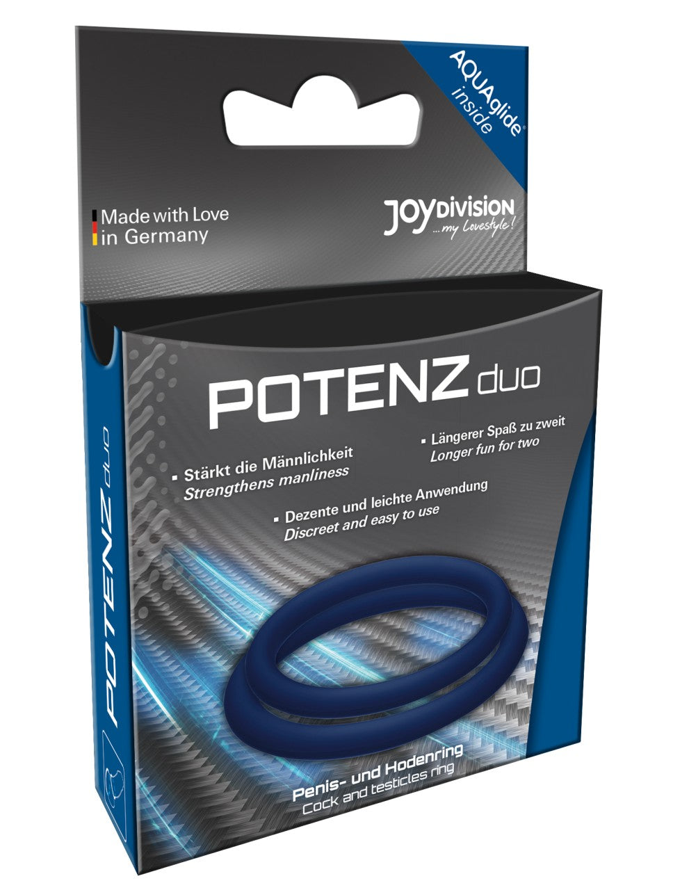 JOYDIVI ION POTENZduo Peni ring b au - Produktansicht 1