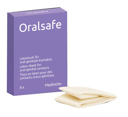 MEDintim ORALsafe Latex-Tücher - Produktansicht 1