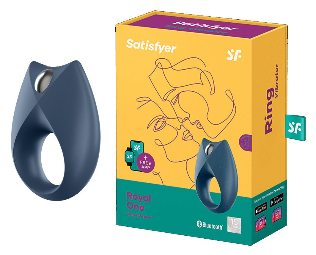 SATISFYER Royal One Ring Vibrator blue - Produktansicht 1