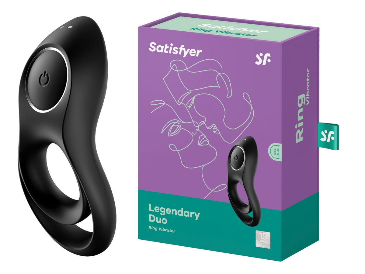 SATISFYER Legendary Duo Ring Vibrator black - Produktansicht 1