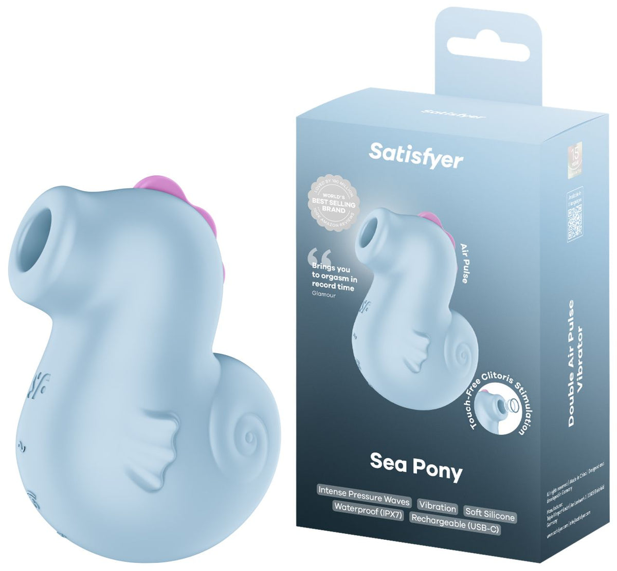 SATISFYER Sea Pony ice blue - Produktansicht 1