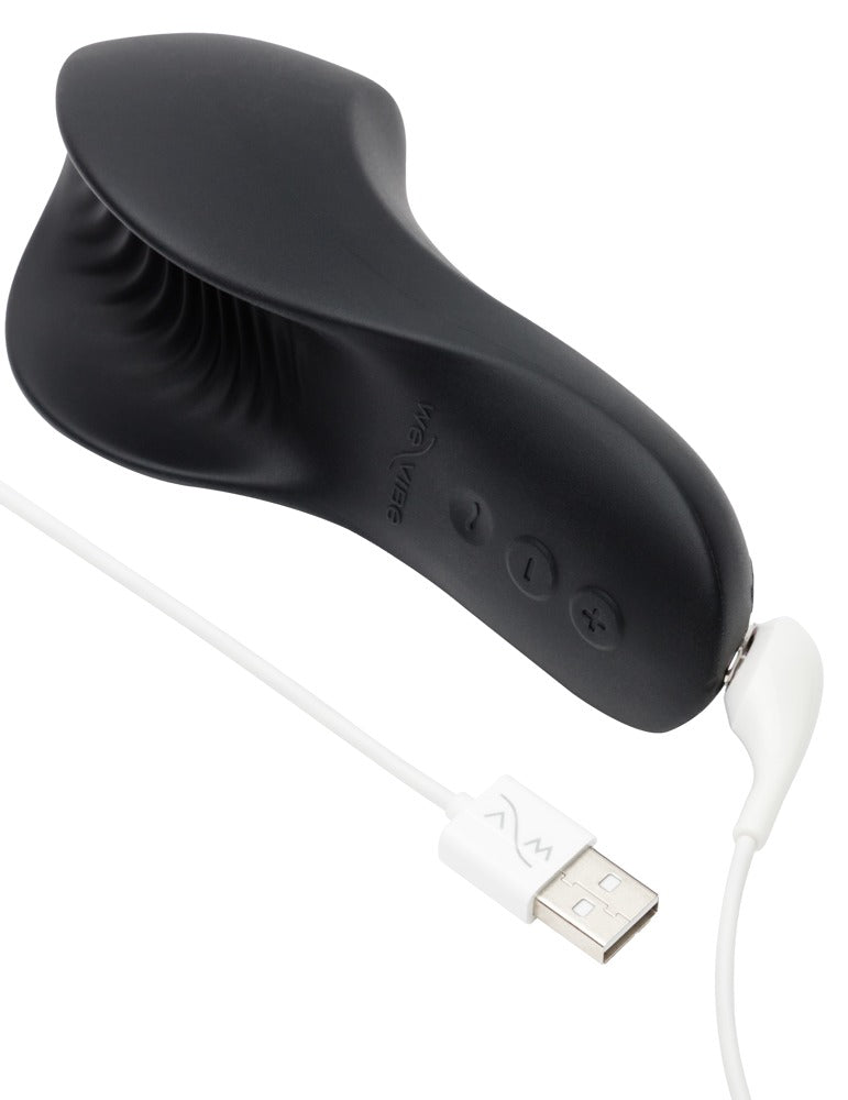 We-Vibe Shared Touch in Schwarz mit USB-Ladekabel zum Wiederaufladen des integrierten Akkus