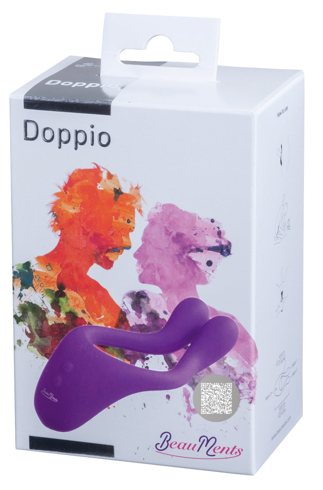 BeauMents Doppio – Ergonomischer Paarvibrator mit 3 Motoren