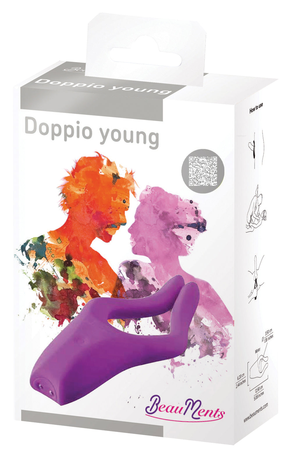 BeauMents Doppio Young – Flexibler Paarvibrator mit 10 Modi