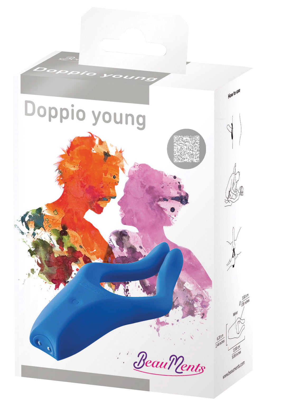BeauMents Doppio Young – Flexibler Paarvibrator mit 10 Modi