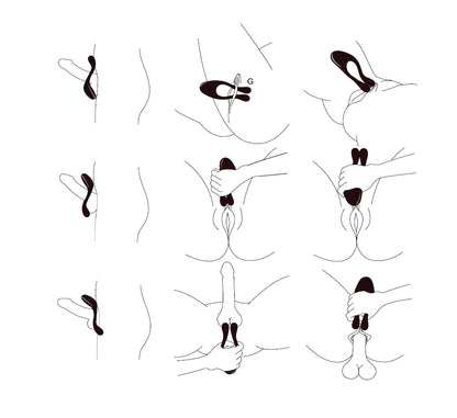 BeauMents Doppio – Ergonomischer Paarvibrator mit 3 Motoren