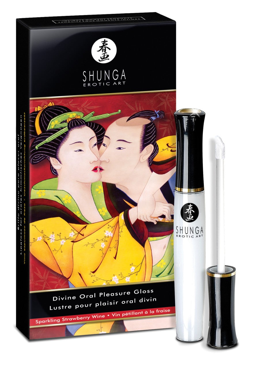 SHUNGA Divine Oral Pleasure Gloss Strawberry - Produktansicht 1