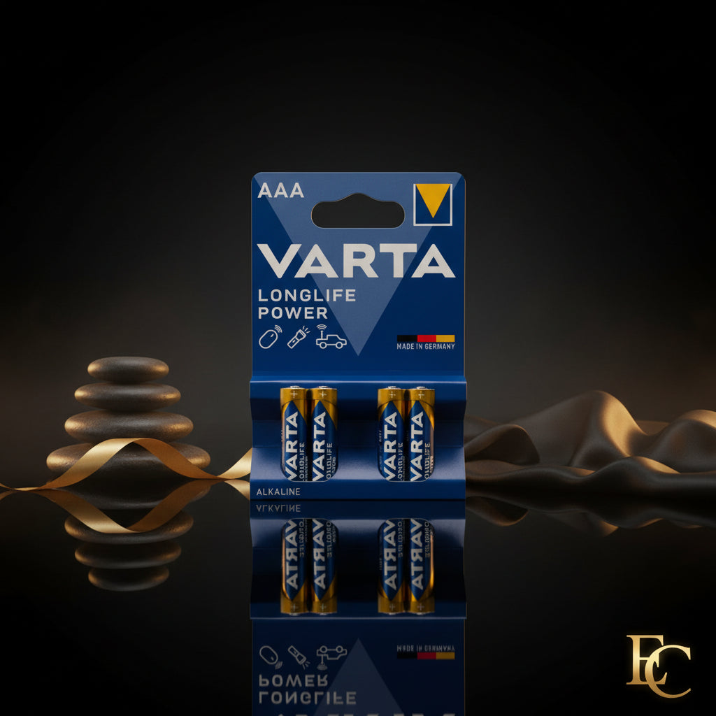 Varta AAA Batterien im 4er Set für zuverlässige Energieversorgung.
