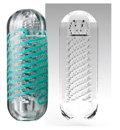 TENGA Spinner Pixel Masturbator im Set mit transparenter und weißer Variante