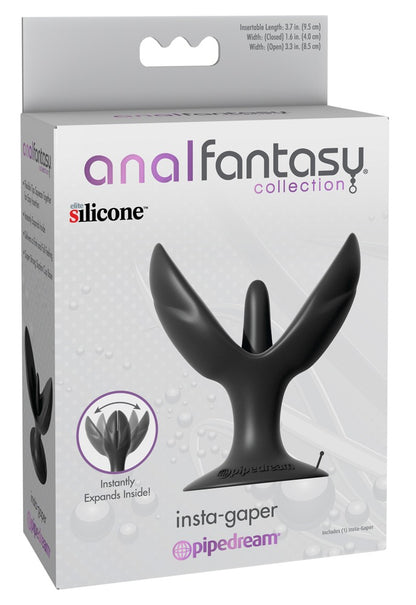 Anal Fantasy Collection Insta-Gaper schwarzer expandierender Analdehner in der Originalverpackung