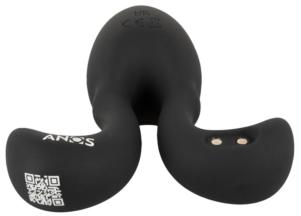 ANOS Vibro-Analplug mit Flexible Arms – Produktansicht mit unterschiedlich positionierten flexiblen Seitenarmen