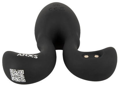 ANOS Vibro-Analplug mit Flexible Arms – Produktansicht mit unterschiedlich positionierten flexiblen Seitenarmen