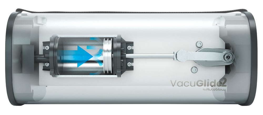 Autoblow VacuGlide 2 Innenstruktur des Sleeves in Detailansicht