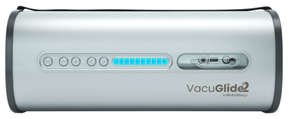 Autoblow VacuGlide 2 Masturbator Seitenansicht mit LED Anzeige