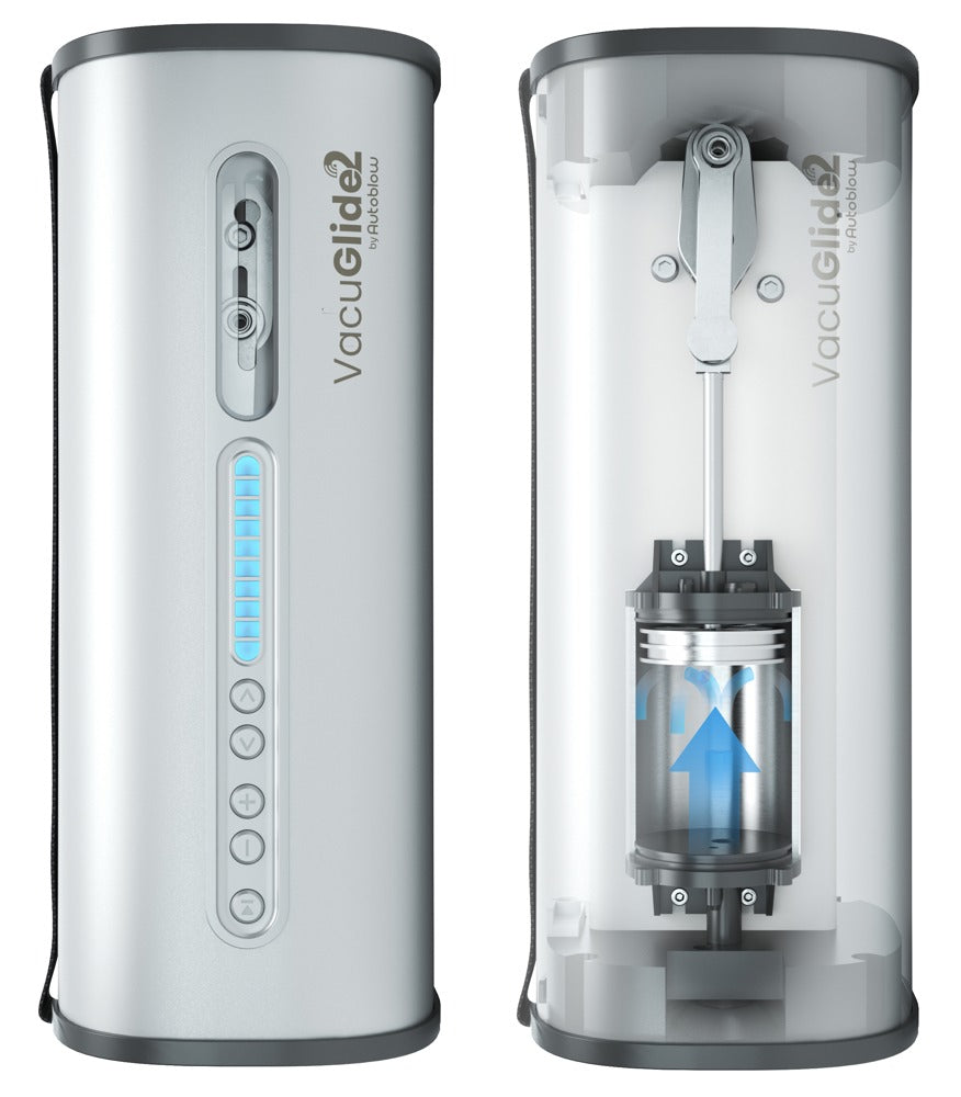 Autoblow VacuGlide 2 Zylinder mit austauschbarem Silikonsleeve